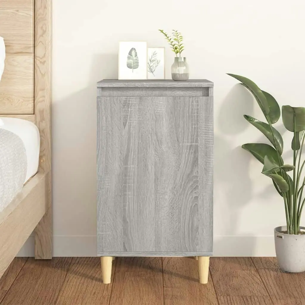 Bedside Cabinet Grey Sonoma 40x35x70 cm Engineered Wood 819640