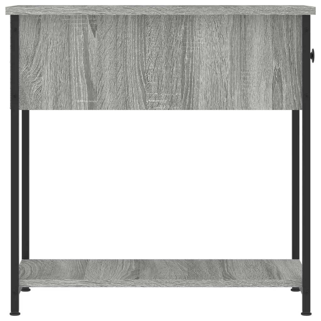 Bedside Cabinet Grey Sonoma 30x60x60 cm Engineered Wood 826059