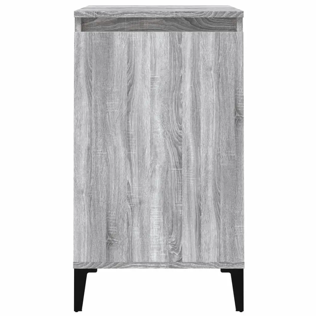 Bedside Cabinet Grey Sonoma 40x35x70 cm Engineered Wood 819656