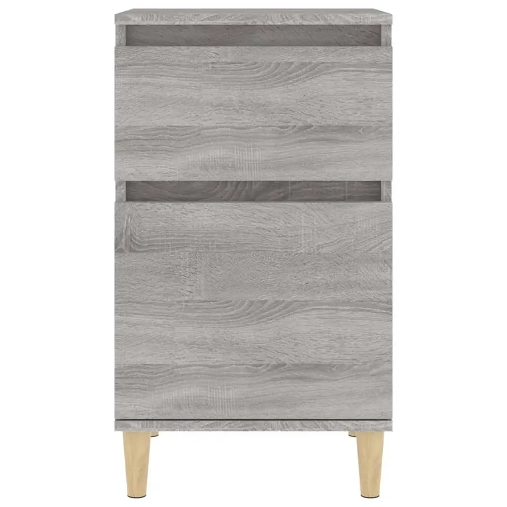 Bedside Cabinet Grey Sonoma 40x35x70 cm 819704