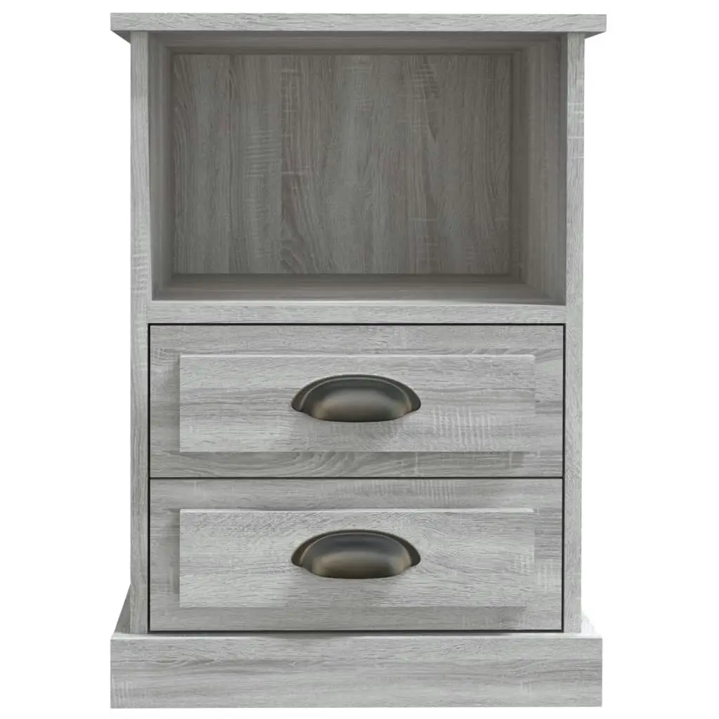 Bedside Cabinet Grey Sonoma 43x36x60 cm 816340