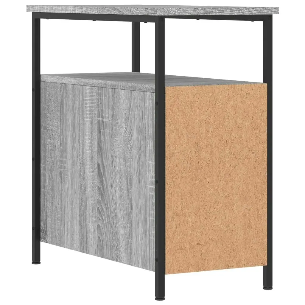 Bedside Cabinet Grey Sonoma 30x60x60 cm Engineered Wood 826069