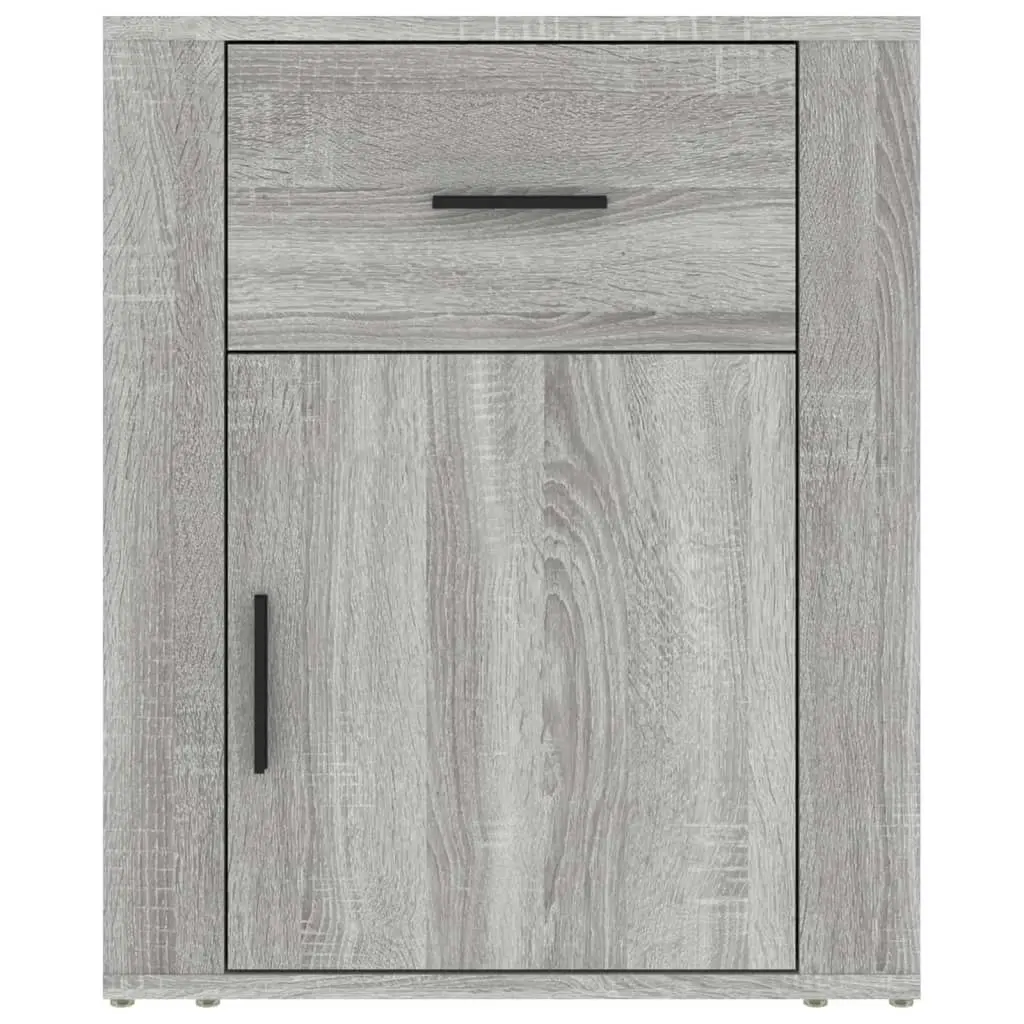 Bedside Cabinet Grey Sonoma 50x36x60 cm Engineered Wood 816726