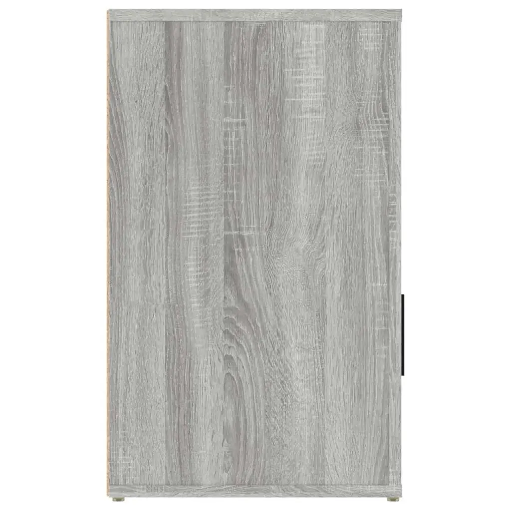 Bedside Cabinet Grey Sonoma 50x36x60 cm Engineered Wood 816726