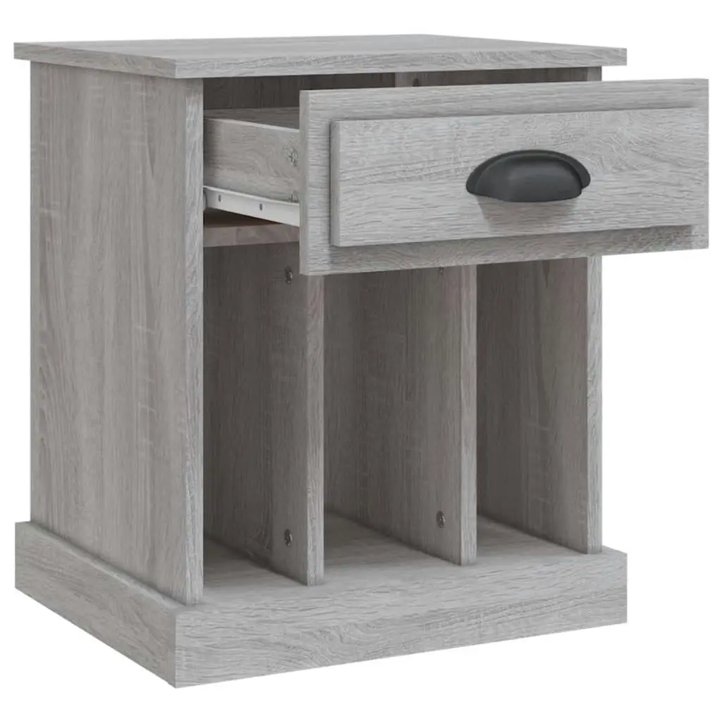 Bedside Cabinet Grey Sonoma 43x36x50 cm 816356