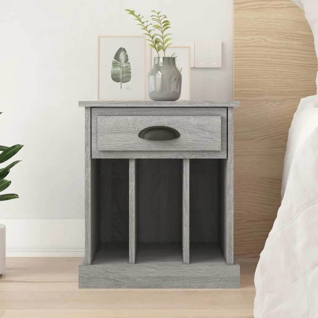 Bedside Cabinet Grey Sonoma 43x36x50 cm 816356