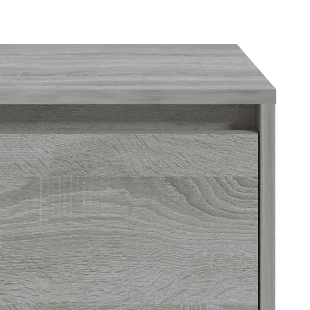 Bedside Cabinet Grey Sonoma 45x34x44.5 cm Engineered Wood 813046