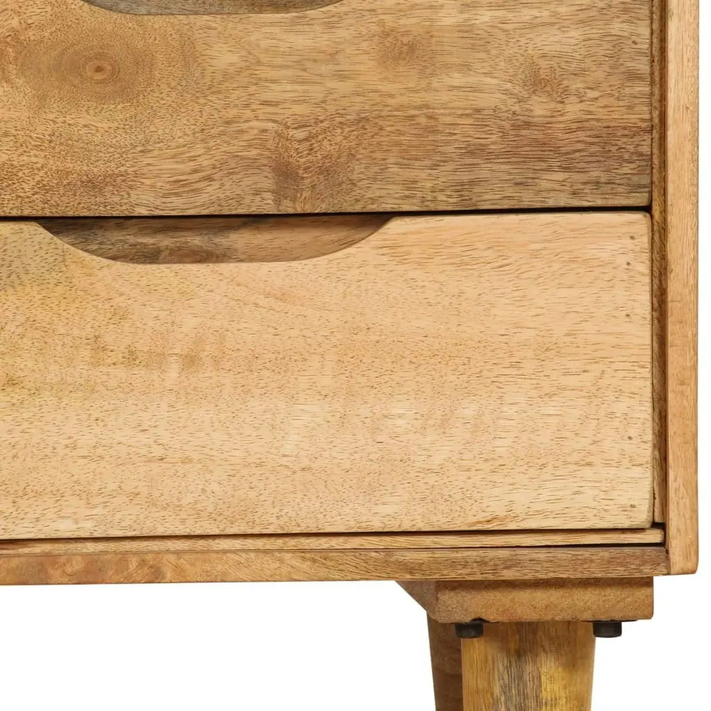 Bedside Cabinet Solid Mango Wood 40x30x59.5 cm 246788