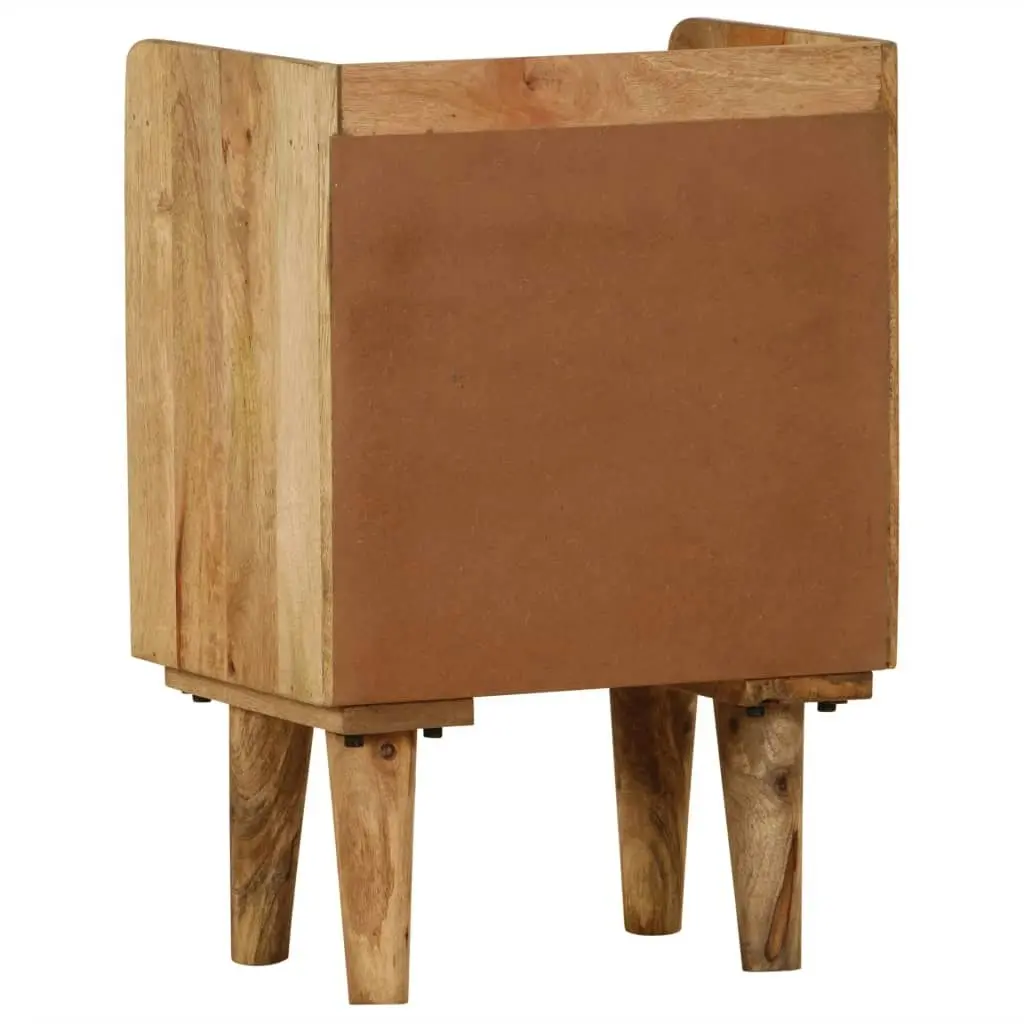 Bedside Cabinet Solid Mango Wood 40x30x59.5 cm 246788