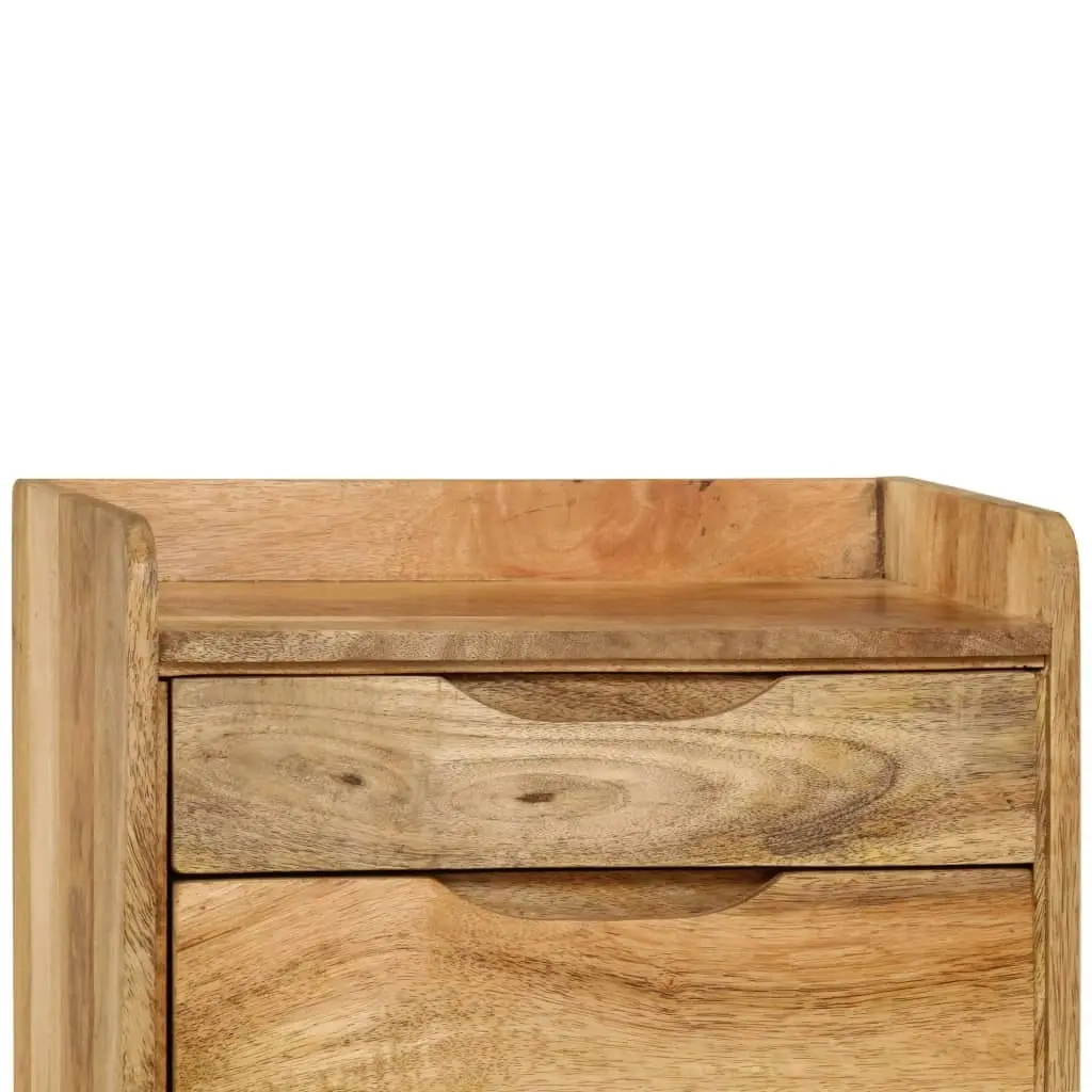 Bedside Cabinet Solid Mango Wood 40x30x59.5 cm 246788