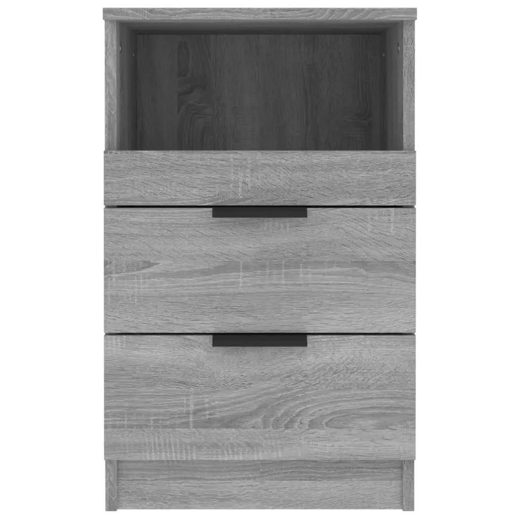 Bedside Cabinet Grey Sonoma Engineered Wood 817041