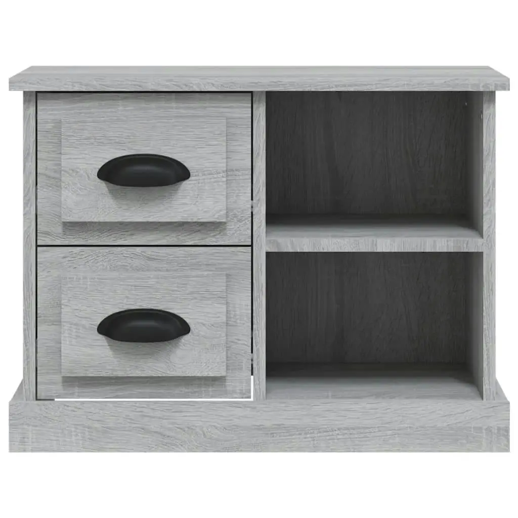 Bedside Cabinet Grey Sonoma 60x35.5x45 cm 816374