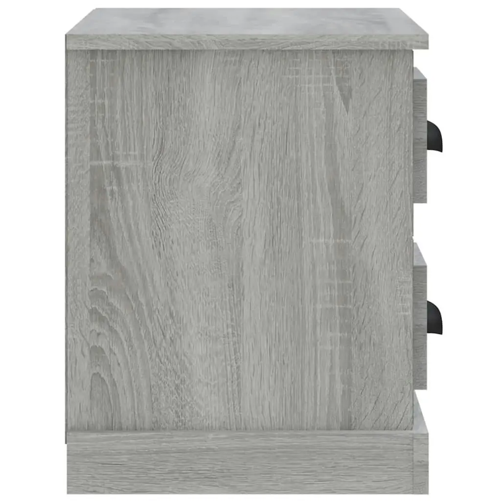 Bedside Cabinet Grey Sonoma 60x35.5x45 cm 816374