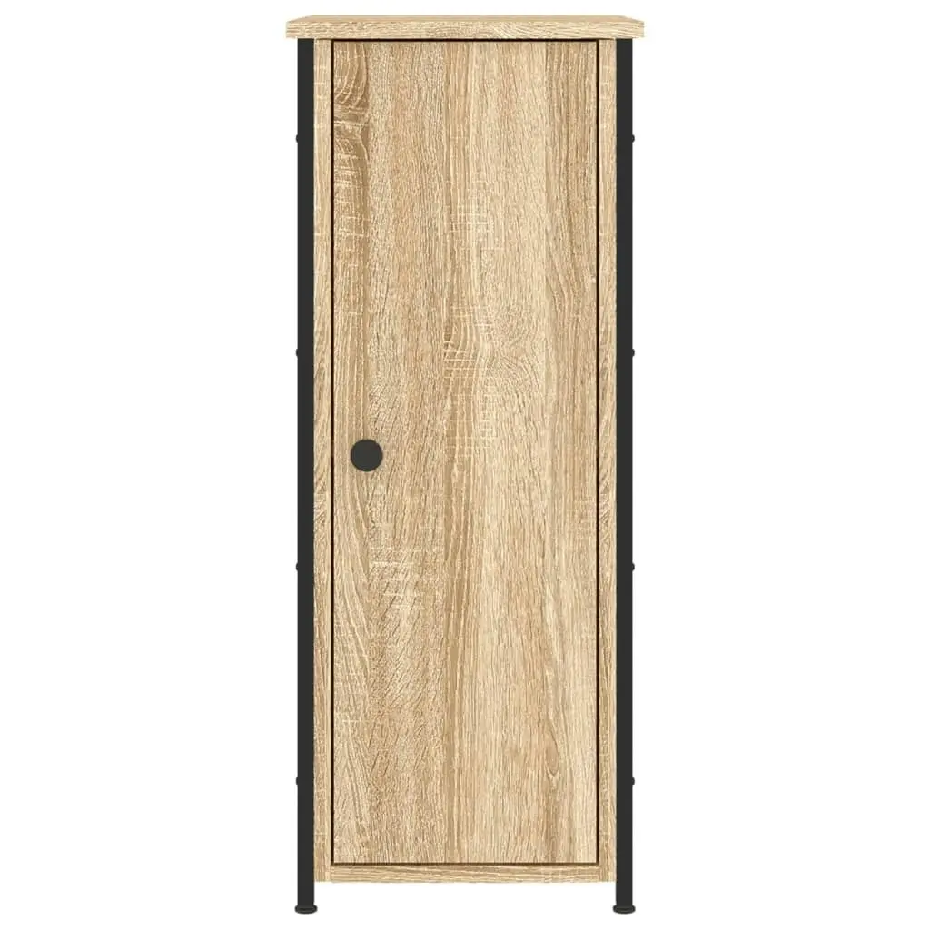 Bedside Cabinet Sonoma Oak 32x42x80 cm Engineered Wood 825965