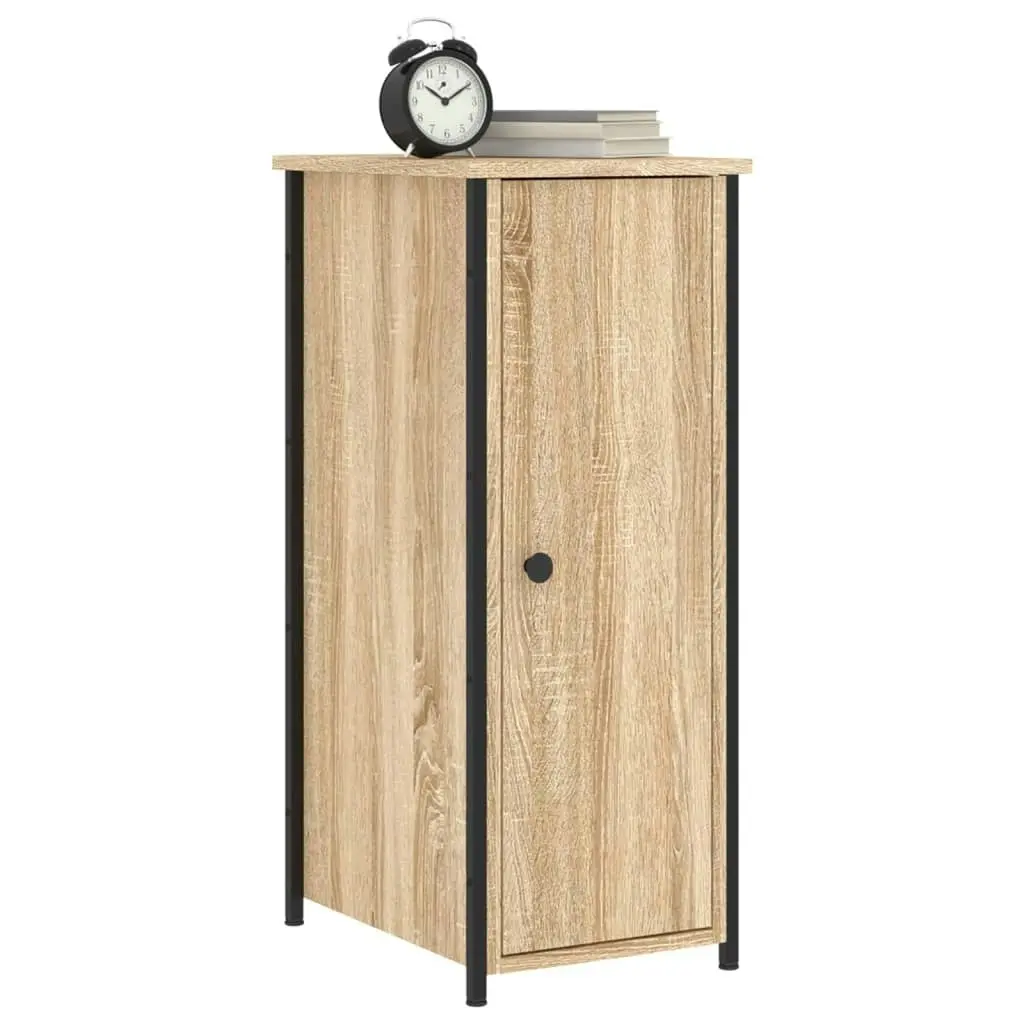 Bedside Cabinet Sonoma Oak 32x42x80 cm Engineered Wood 825965