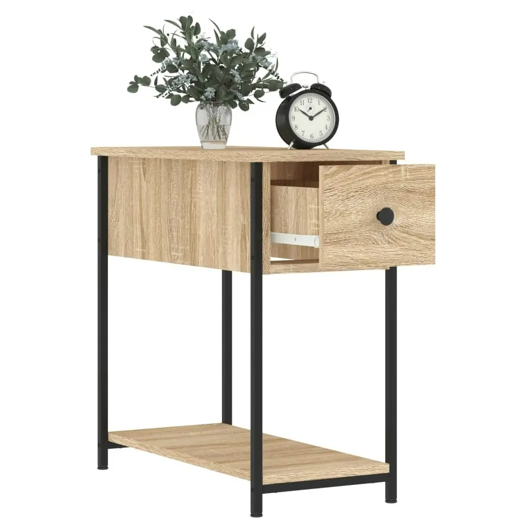 Bedside Cabinet Sonoma Oak 30x60x60 cm Engineered Wood 826055