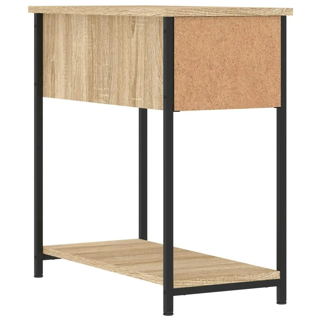 Bedside Cabinet Sonoma Oak 30x60x60 cm Engineered Wood 826055