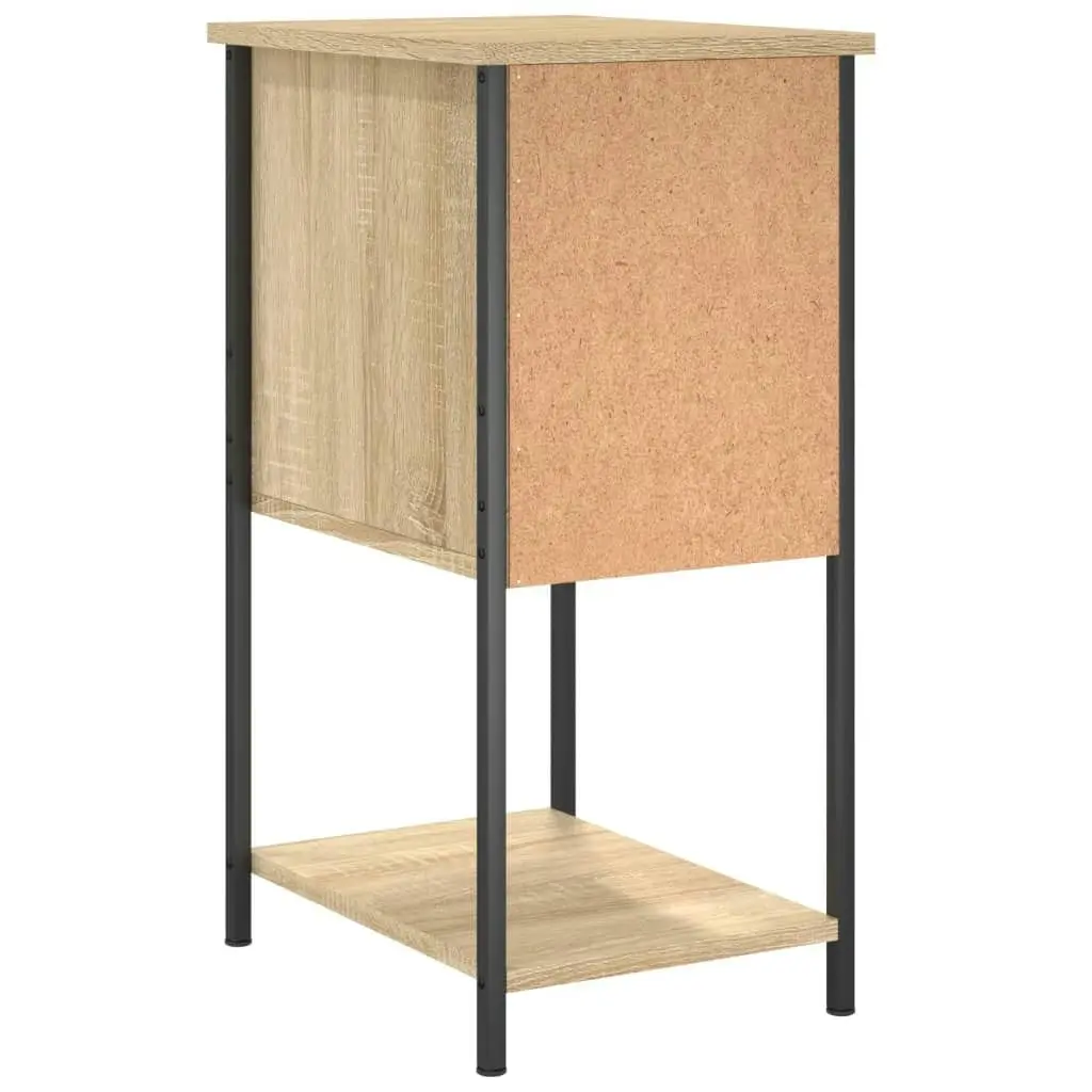 Bedside Cabinet Sonoma Oak 32x42x70 cm Engineered Wood 826095