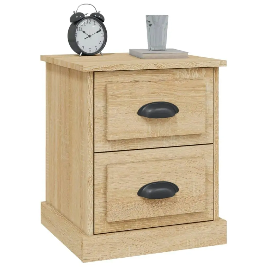 Bedside Cabinet Sonoma Oak 39x39x47.5 cm Engineered Wood 816150