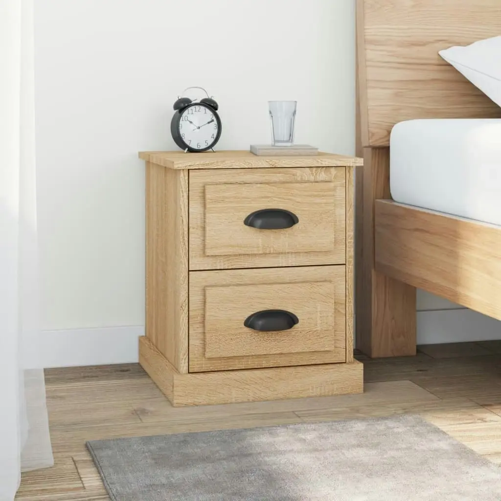 Bedside Cabinet Sonoma Oak 39x39x47.5 cm Engineered Wood 816150