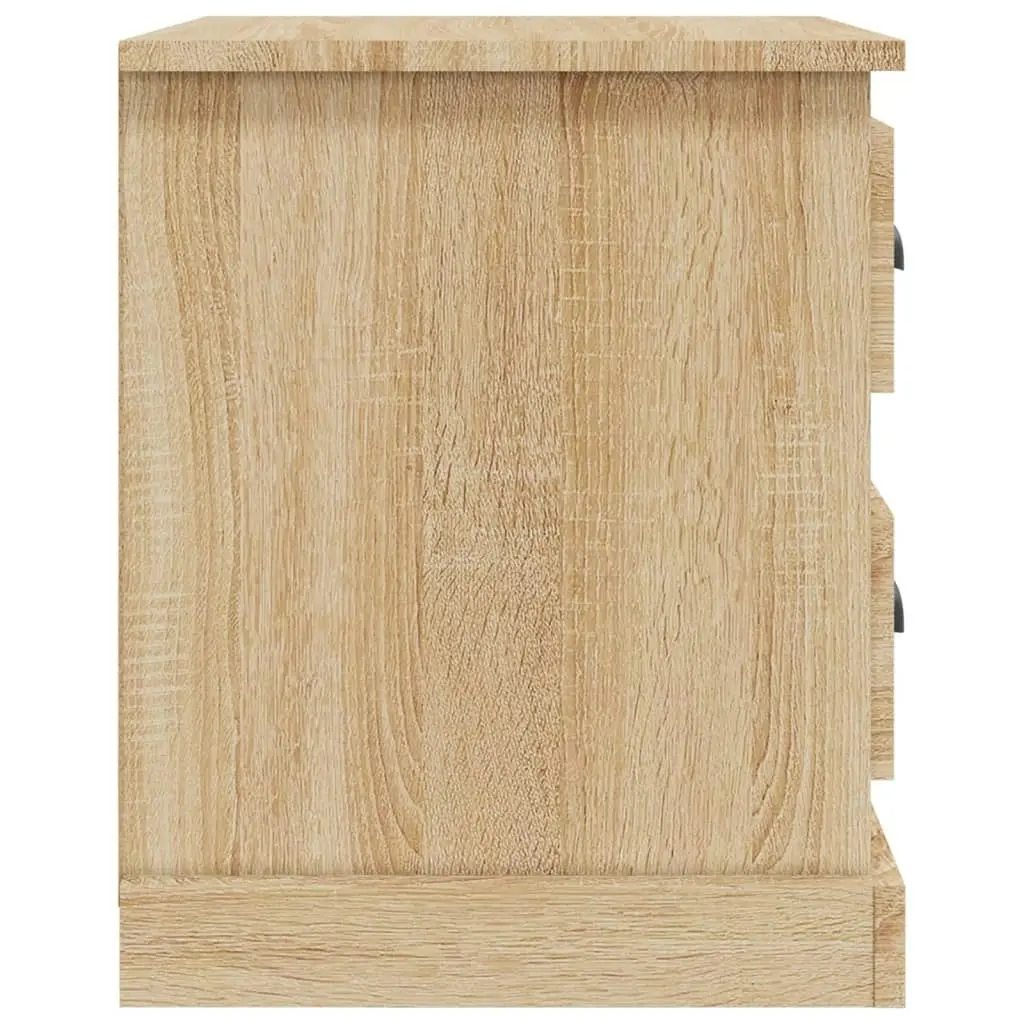 Bedside Cabinet Sonoma Oak 39x39x47.5 cm Engineered Wood 816150