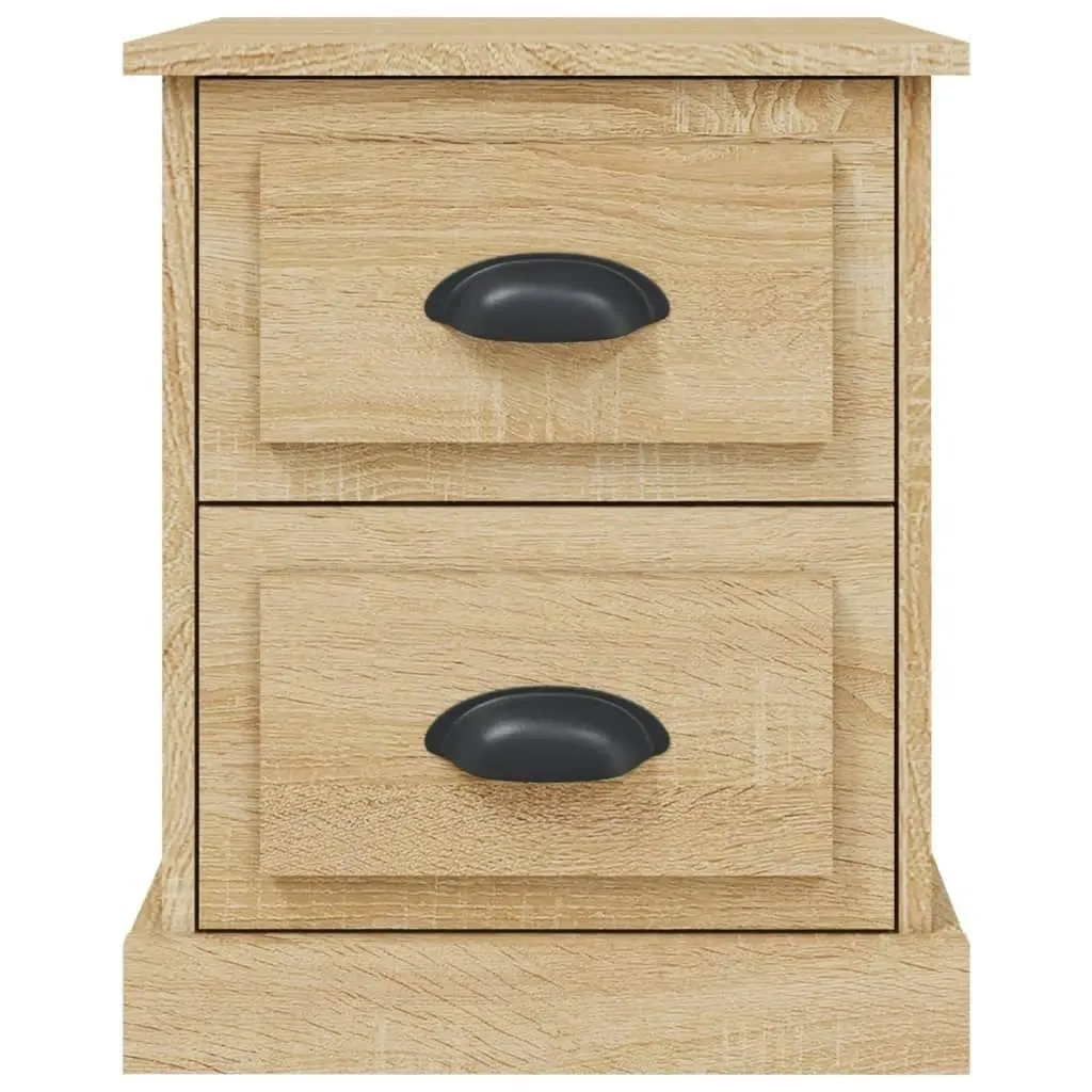 Bedside Cabinet Sonoma Oak 39x39x47.5 cm Engineered Wood 816150