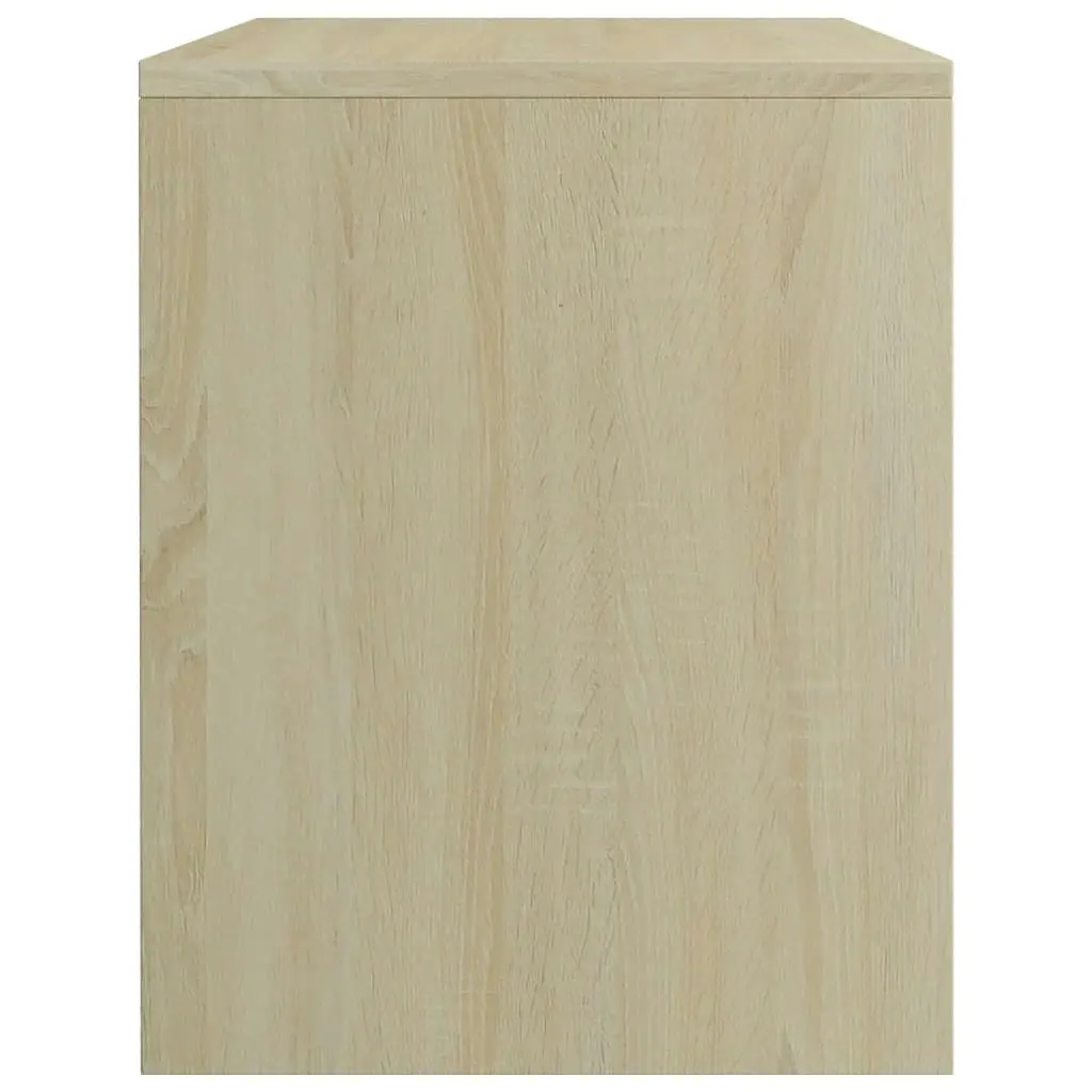 Bedside Cabinet Sonoma Oak 40x30x40 cm Engineered Wood 800015