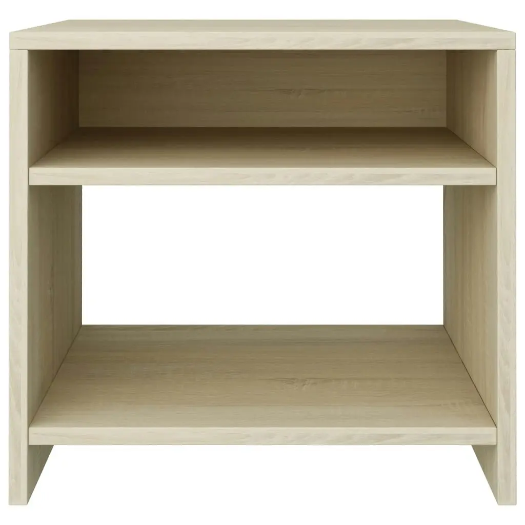 Bedside Cabinet Sonoma Oak 40x30x40 cm Engineered Wood 800015