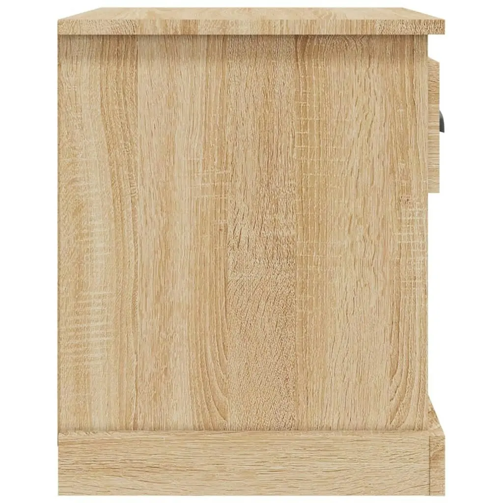 Bedside Cabinet Sonoma Oak 39x39x47.5 cm Engineered Wood 816134