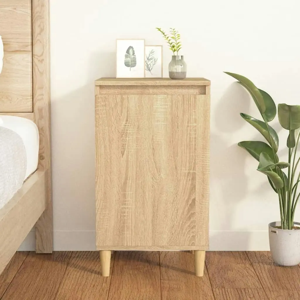 Bedside Cabinet Sonoma Oak 40x35x70 cm Engineered Wood 819634