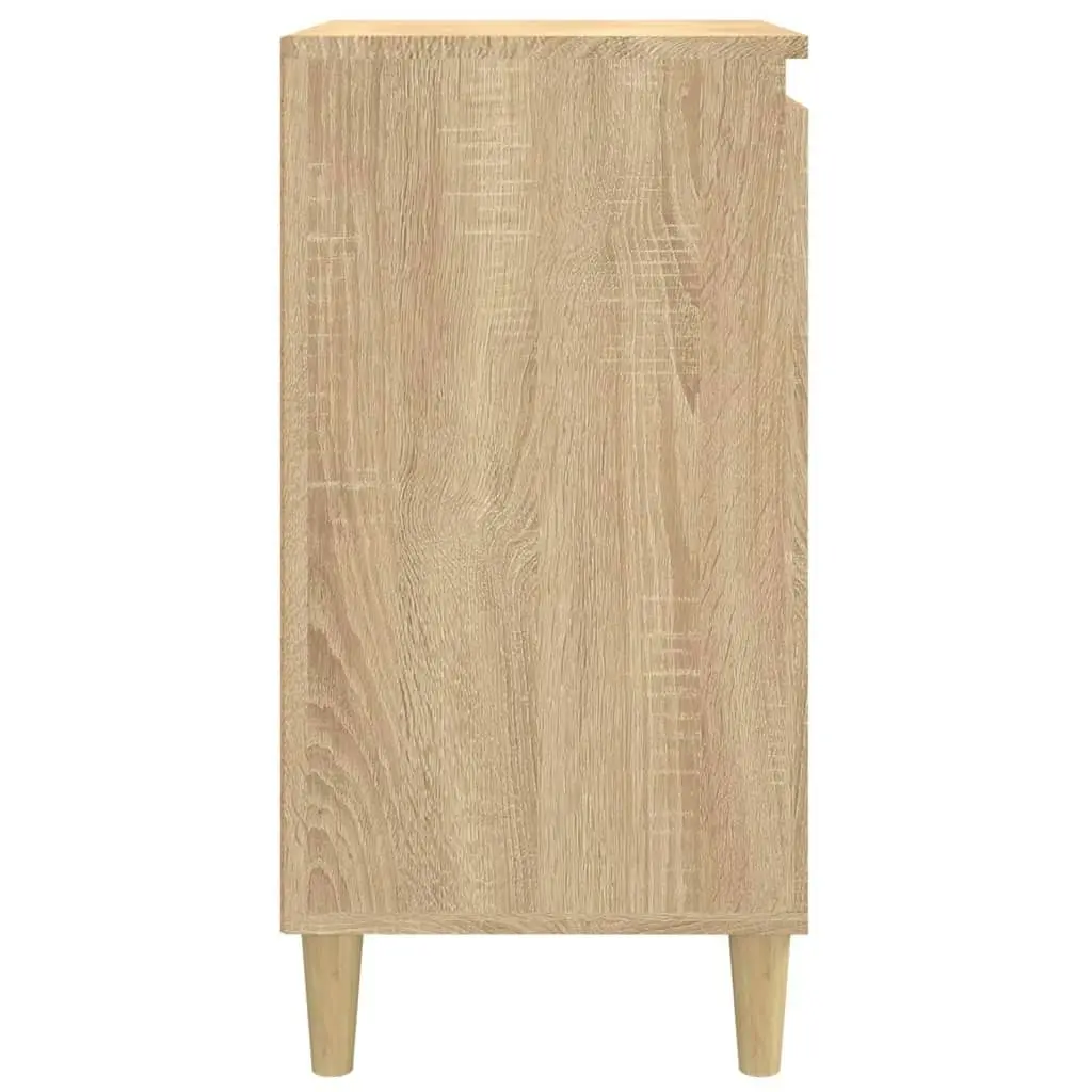 Bedside Cabinet Sonoma Oak 40x35x70 cm Engineered Wood 819634