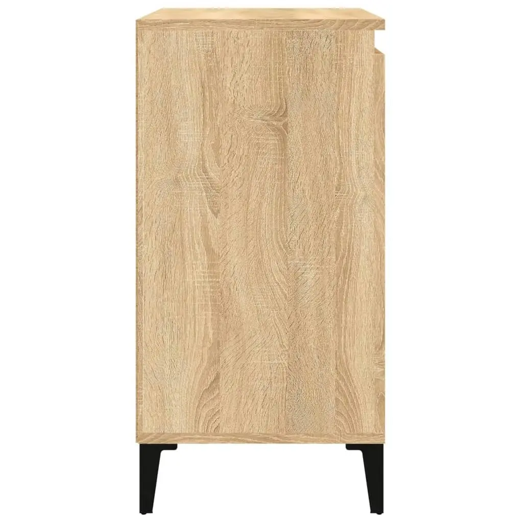 Bedside Cabinet Sonoma Oak 40x35x70 cm Engineered Wood 819650