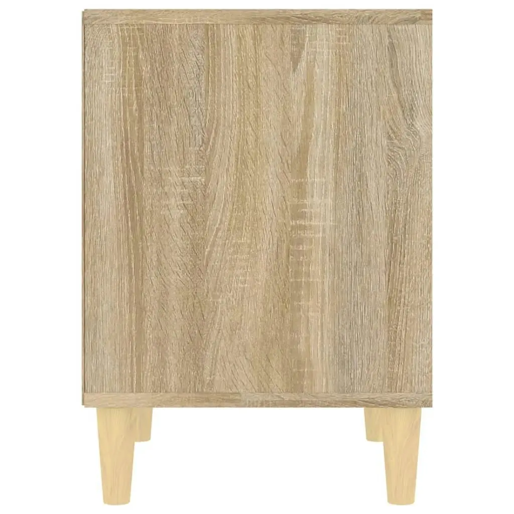 Bedside Cabinet Sonoma Oak 40x35x50 cm 821864