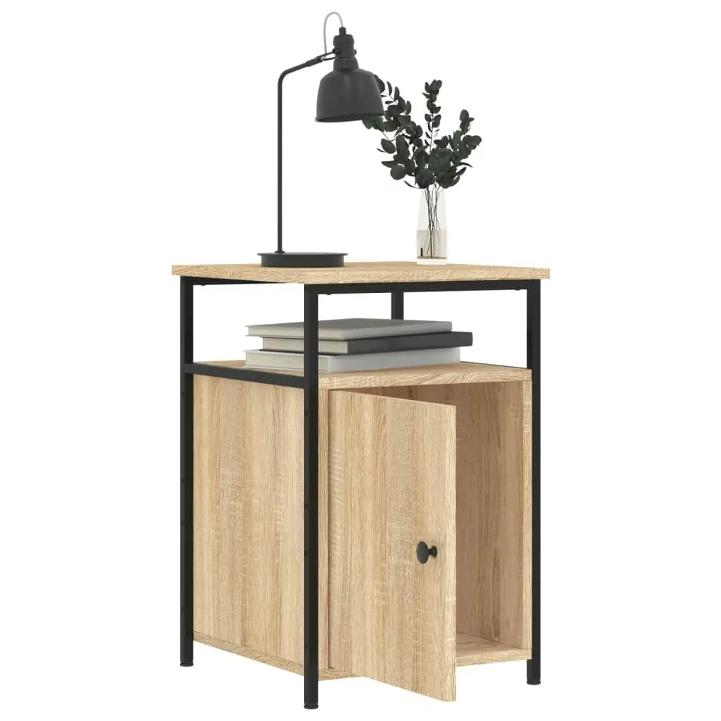 Bedside Cabinet Sonoma Oak 40x42x60 cm Engineered Wood 826035