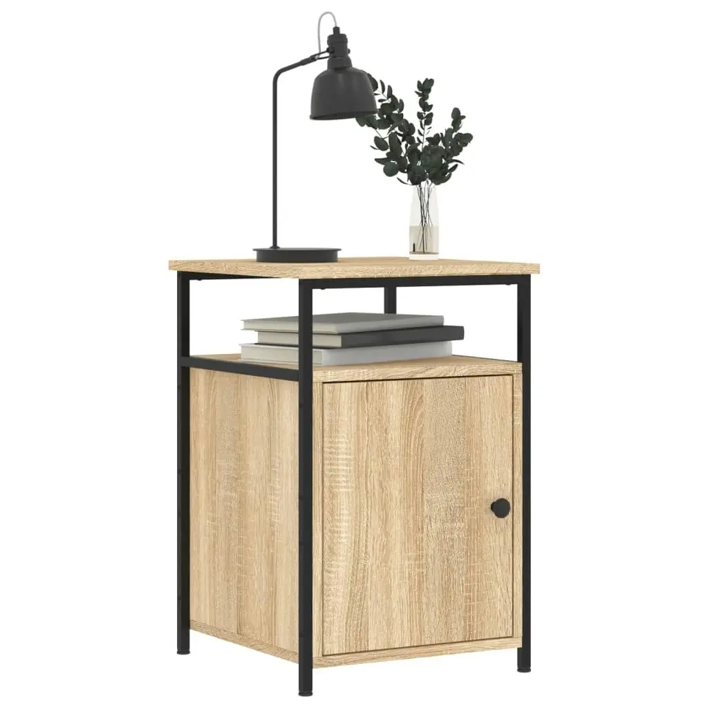 Bedside Cabinet Sonoma Oak 40x42x60 cm Engineered Wood 826035