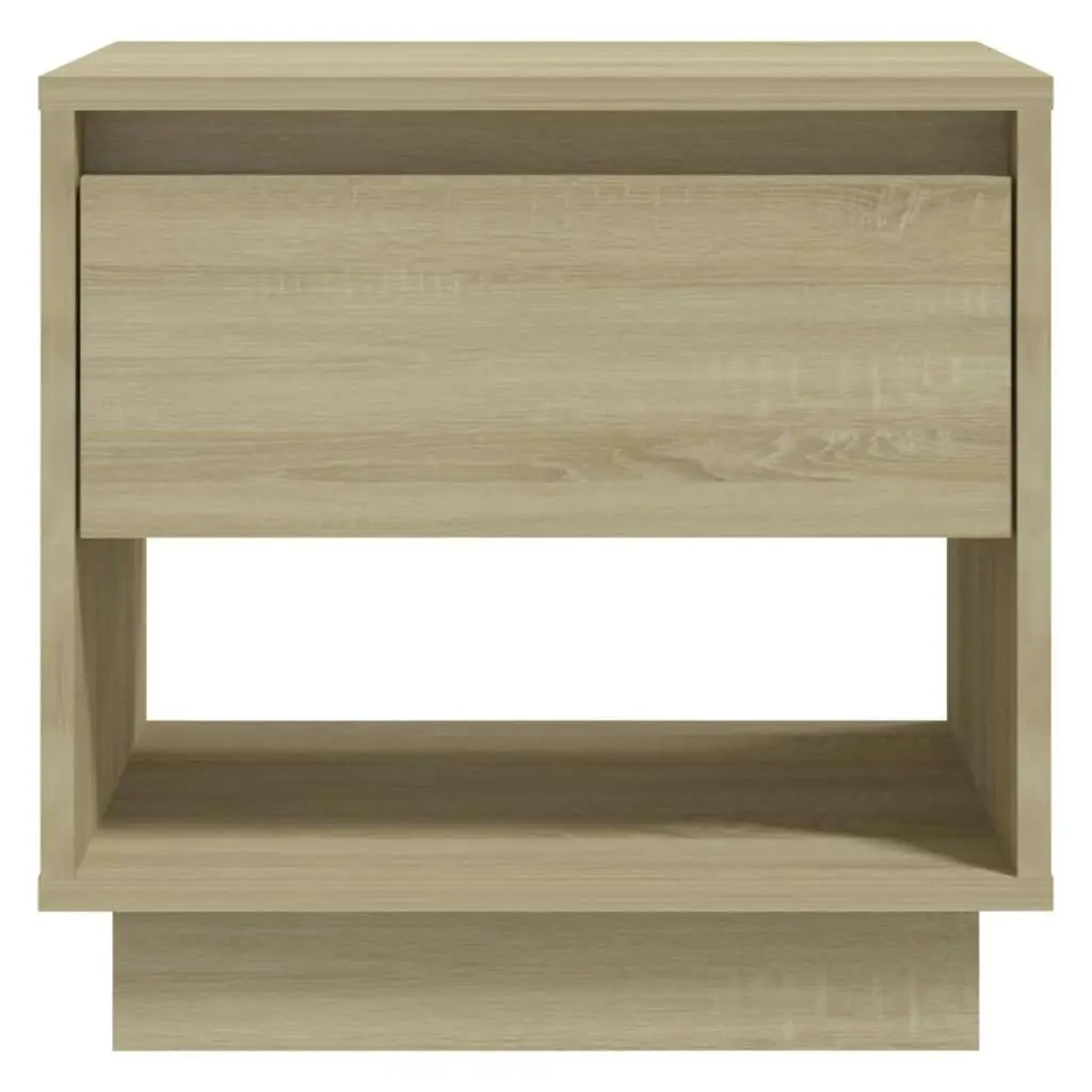 Bedside Cabinet Sonoma Oak 45x34x44 cm Engineered Wood 809518