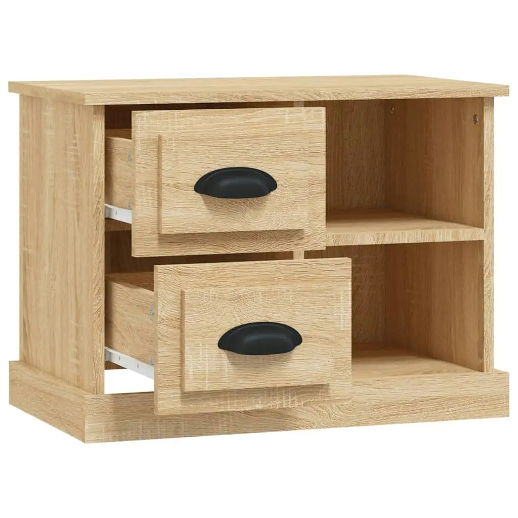 Bedside Cabinet Sonoma Oak 60x35.5x45 cm 816371