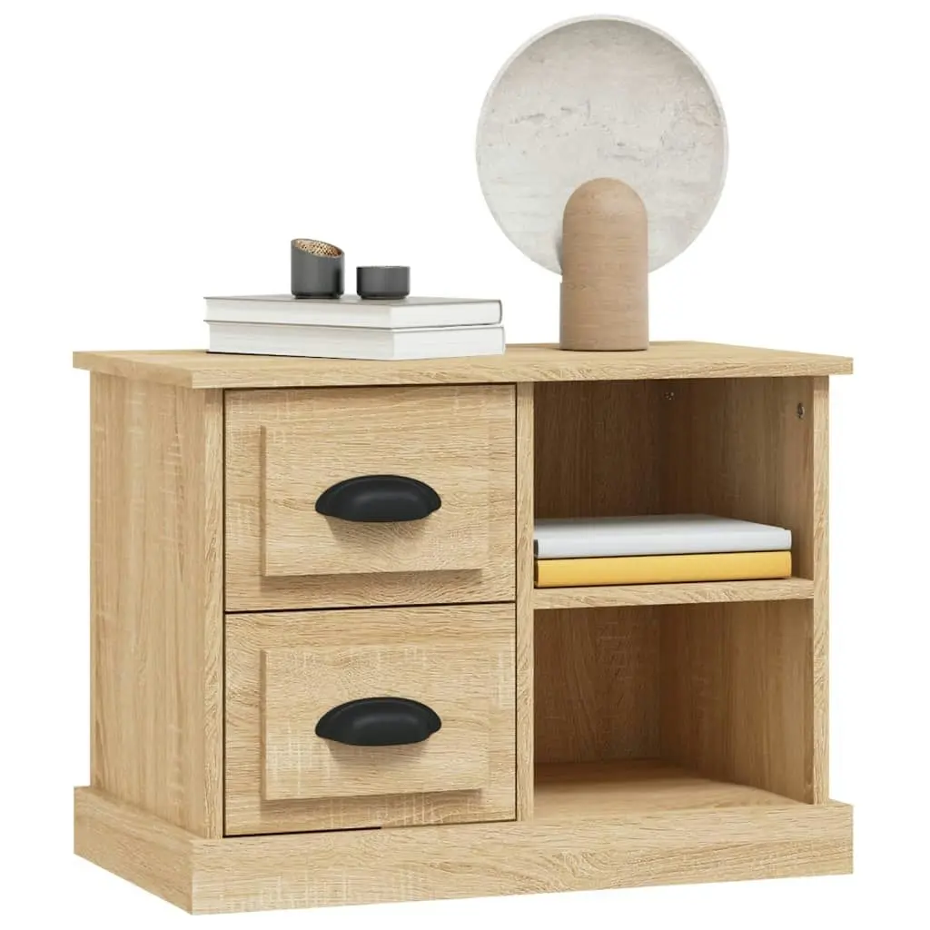 Bedside Cabinet Sonoma Oak 60x35.5x45 cm 816371