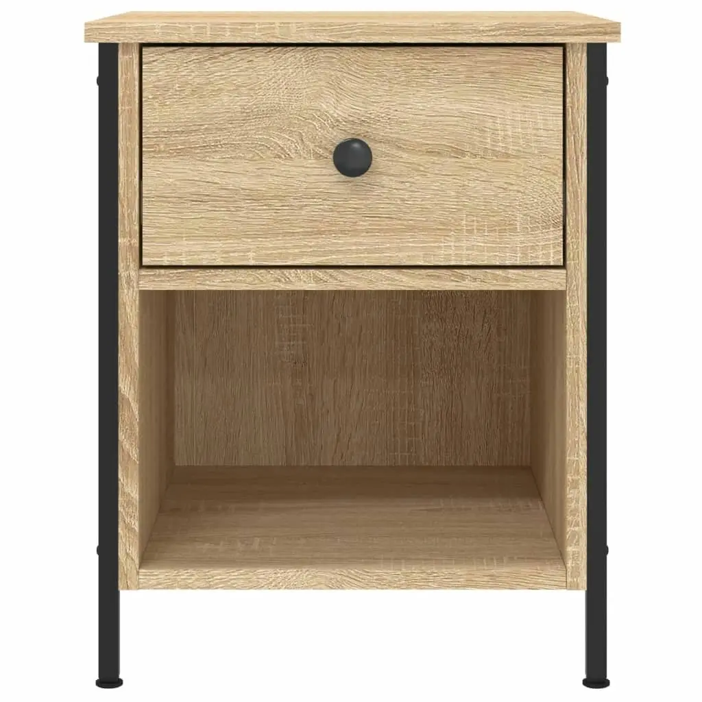 Bedside Cabinet Sonoma Oak 40x42x50 cm Engineered Wood 825935