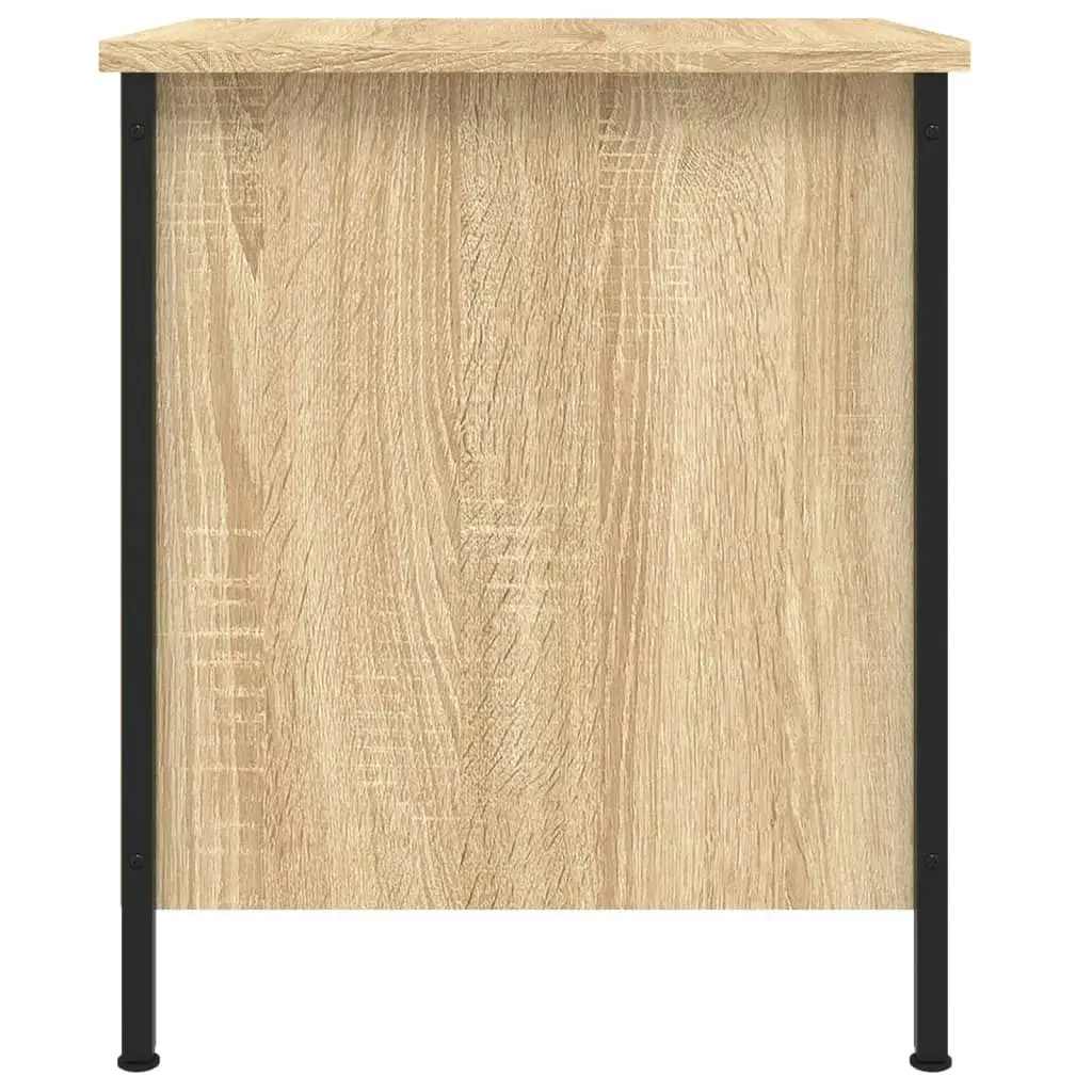 Bedside Cabinet Sonoma Oak 40x42x50 cm Engineered Wood 825935