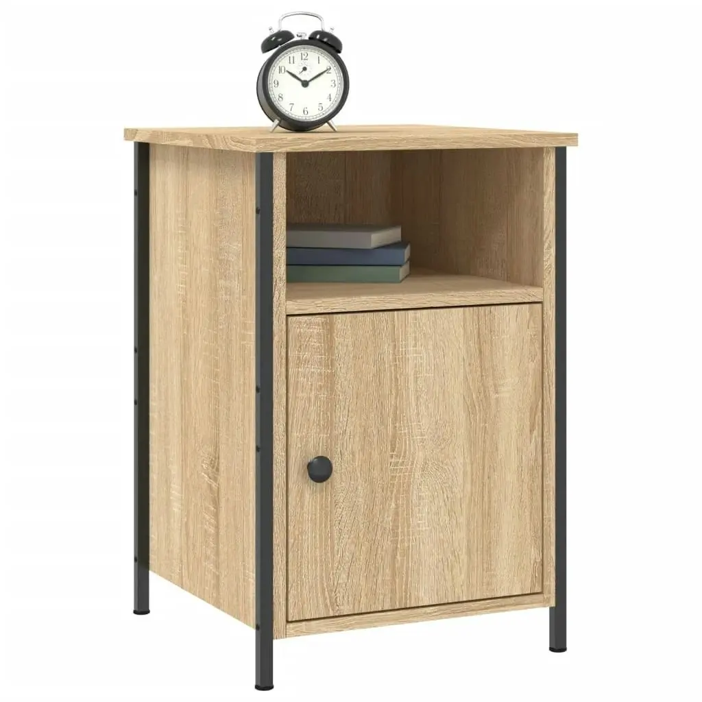 Bedside Cabinet Sonoma Oak 40x42x60 cm Engineered Wood 825915