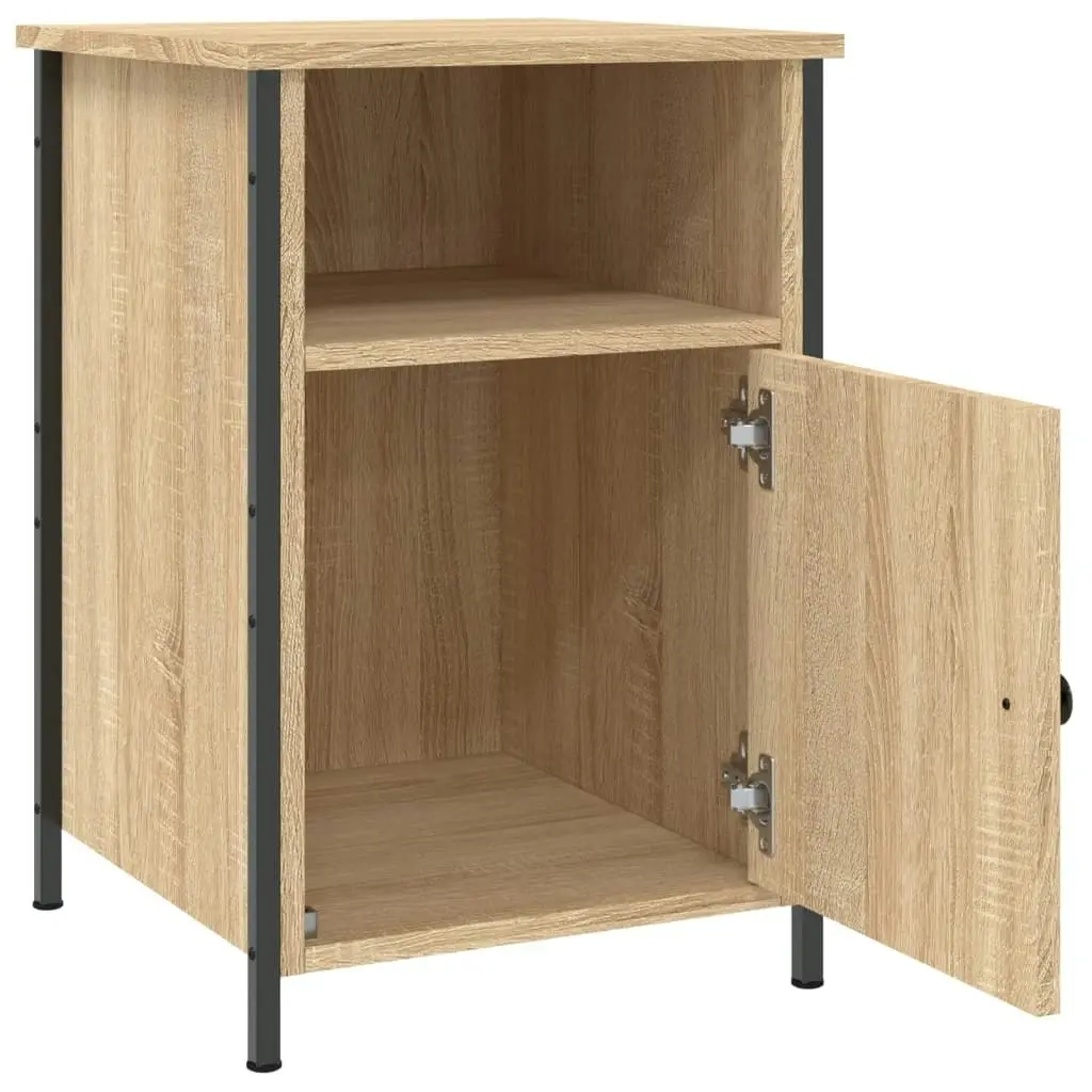 Bedside Cabinet Sonoma Oak 40x42x60 cm Engineered Wood 825915