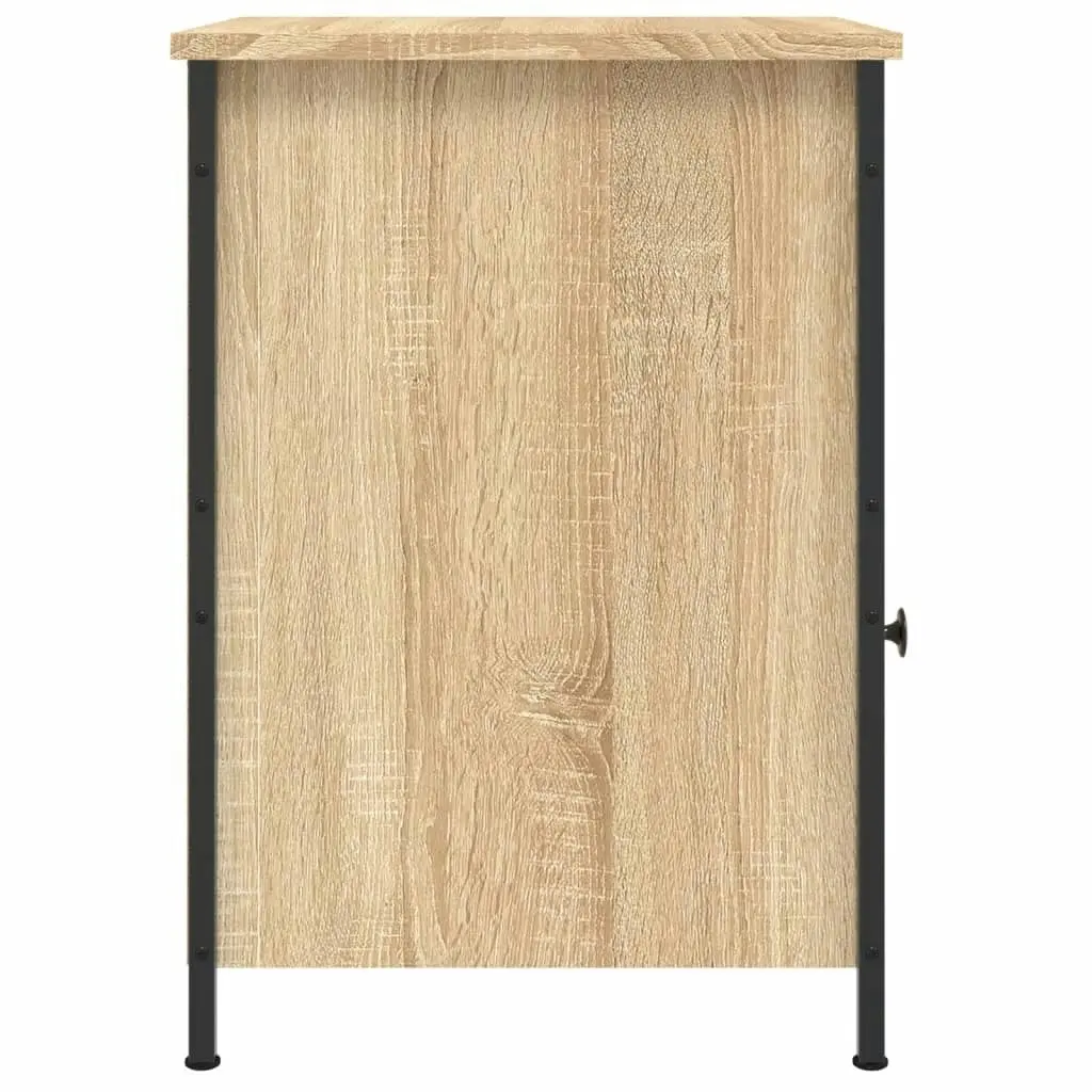 Bedside Cabinet Sonoma Oak 40x42x60 cm Engineered Wood 825915