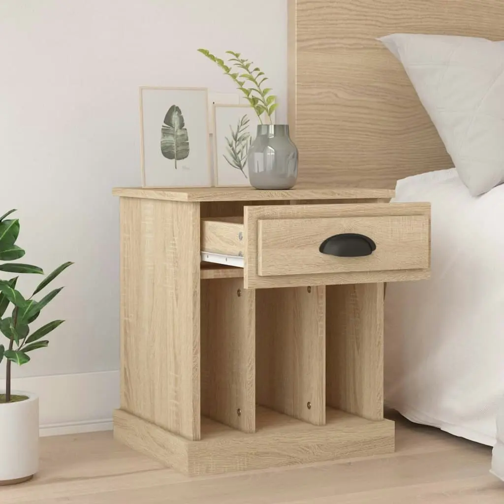 Bedside Cabinet Sonoma Oak 43x36x50 cm 816350