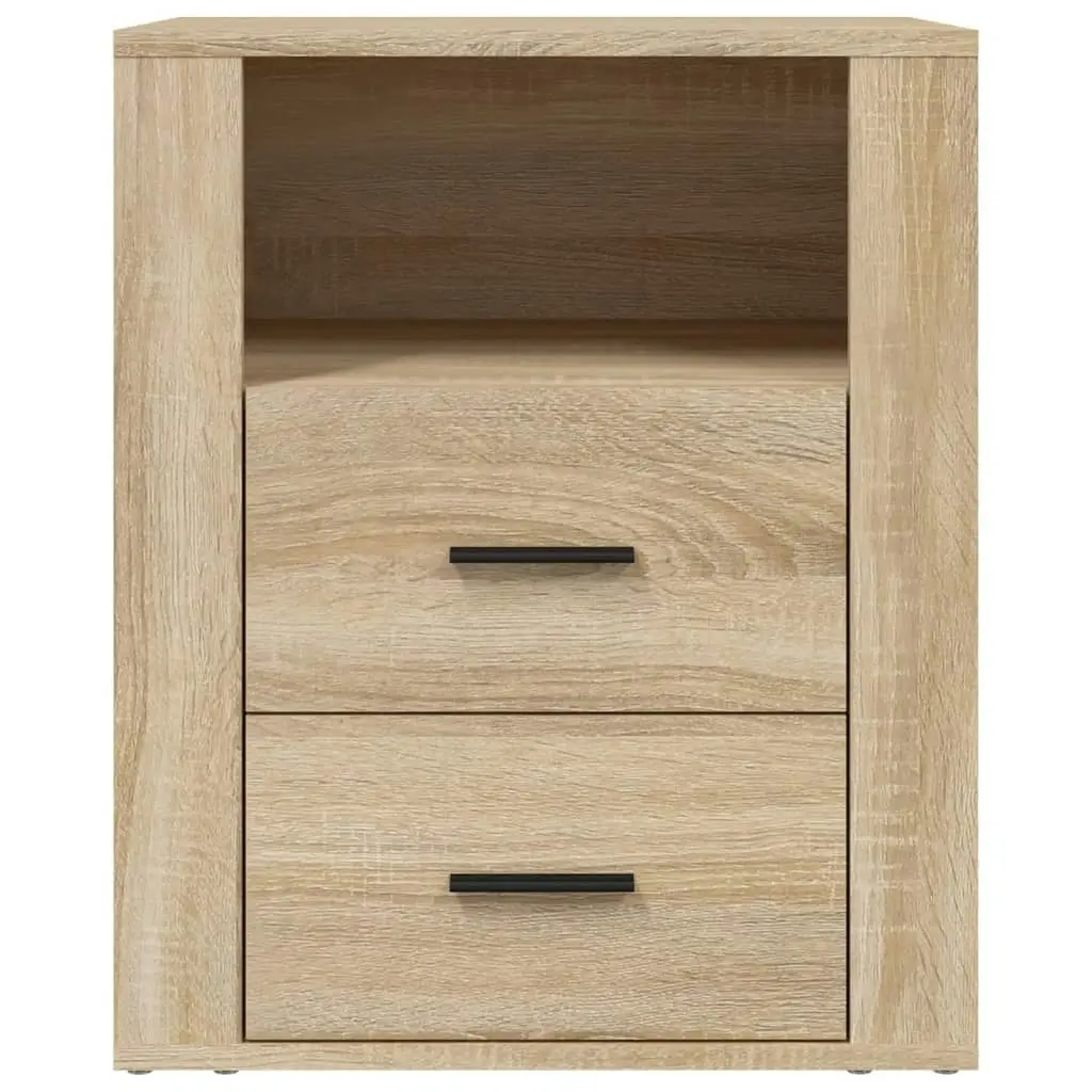 Bedside Cabinet Sonoma Oak 50x36x60 cm Engineered Wood 816731