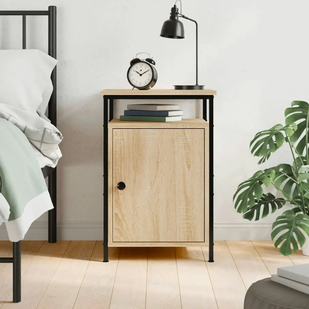 Bedside Cabinet Sonoma Oak 40x42x60 cm Engineered Wood 825865