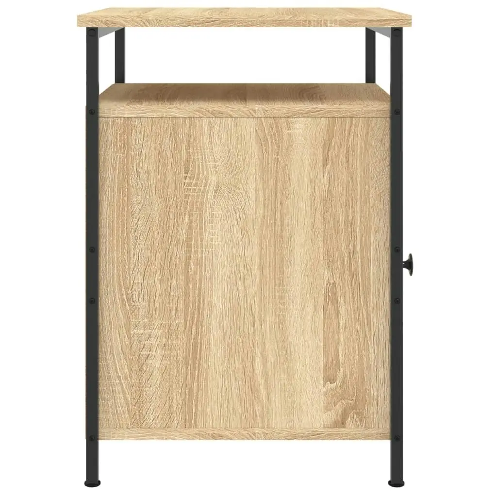 Bedside Cabinet Sonoma Oak 40x42x60 cm Engineered Wood 825865