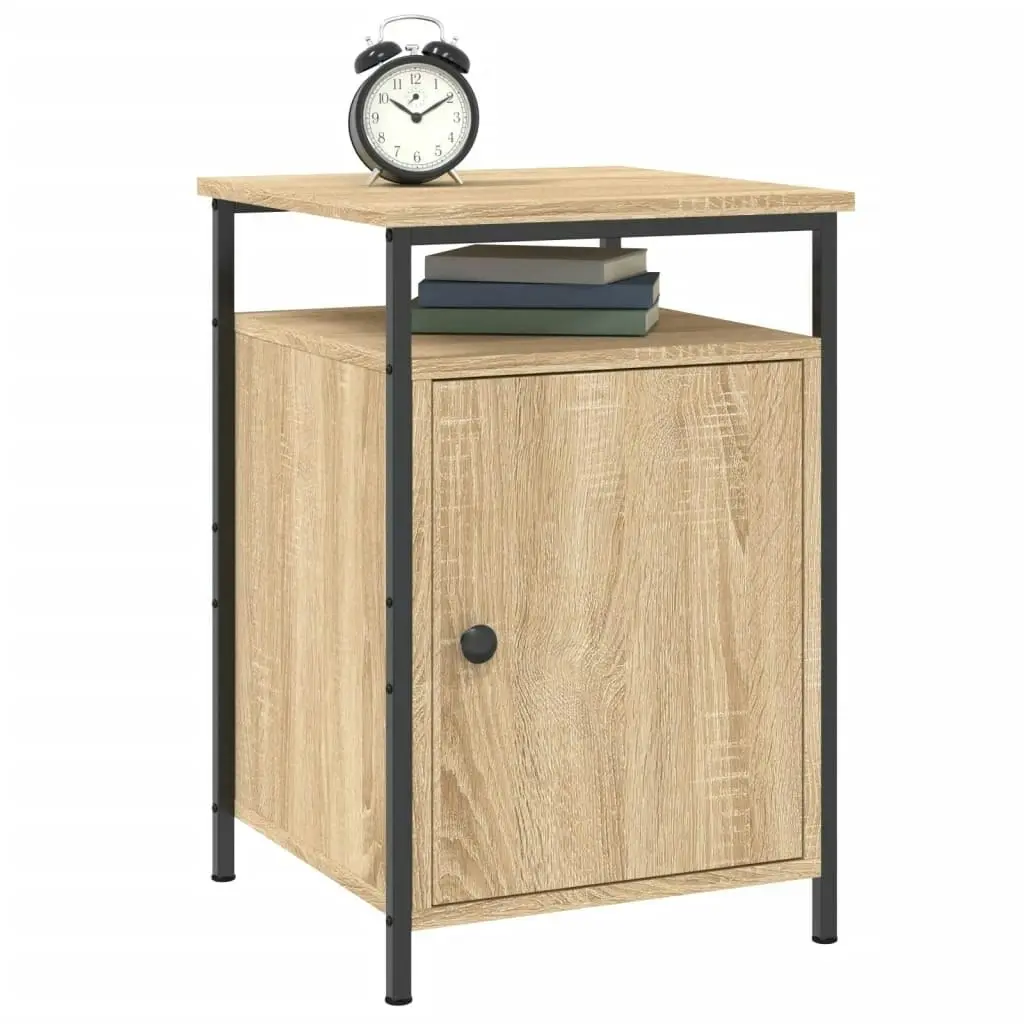 Bedside Cabinet Sonoma Oak 40x42x60 cm Engineered Wood 825865