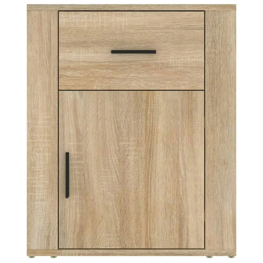 Bedside Cabinet Sonoma Oak 50x36x60 cm Engineered Wood 816723