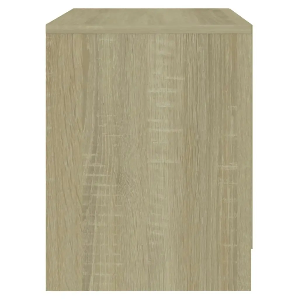 Bedside Cabinet Sonoma Oak 45x34.5x44.5 cm Engineered Wood 809851